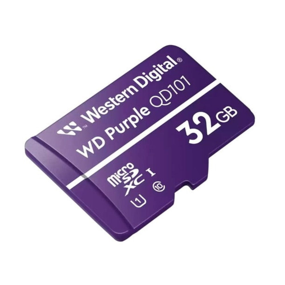 Memoria MicroSD 32GB WD Purple SDHC UHS-I Clase 10 4K 100MB/s