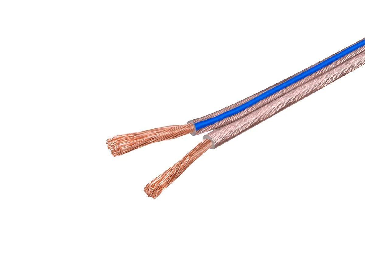 Cable para Parlantes 12 AWG de Cobre Libre de Oxígeno, CL2, 2 Conductores, 15,2m – Monoprice