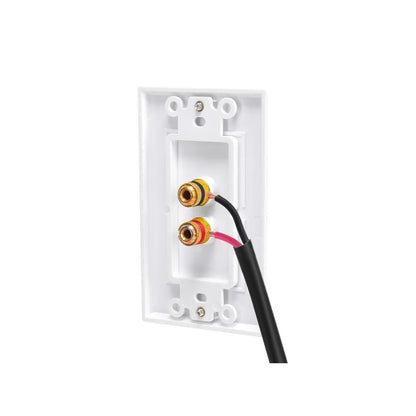 Cable para Parlantes 12 AWG CL2, 2 Conductores, 15,2m, Negro – Monoprice