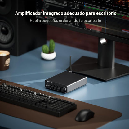 Amplificador Bluetooth HiFi 2.1 Fosi Audio BT30D Pro para Altavoces Pasivos y Subwoofer