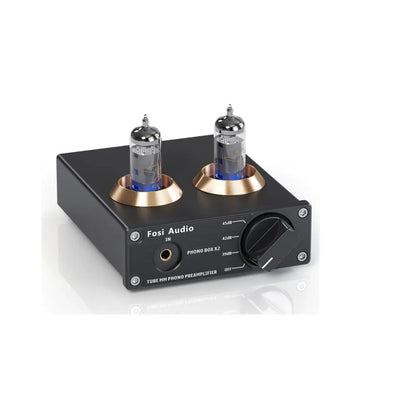 Preamplificador A Tubo MM Phono HiFi para Tornamesas – Fosi Audio Box X2