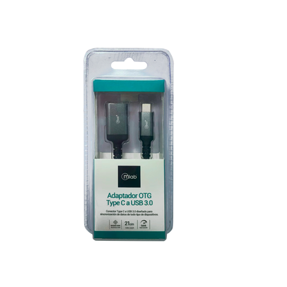 Adaptador USB Tipo C Macho a USB 3.0 Hembra - Mlab