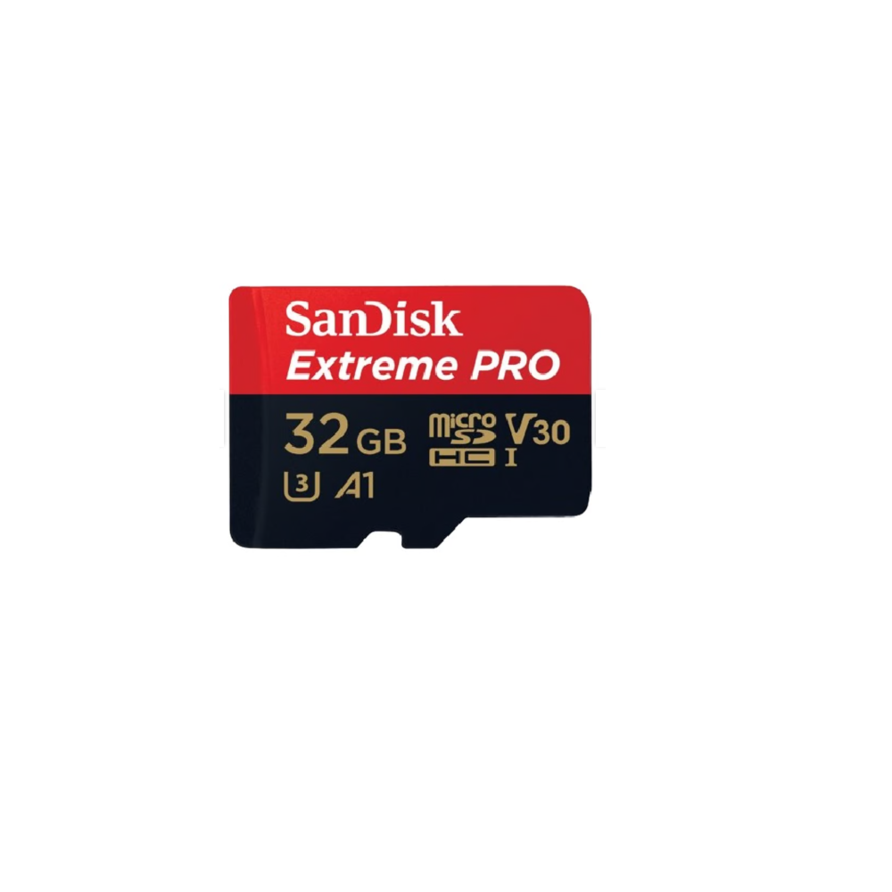 Memoria MicroSD 32GB Sandisk Extreme Pro U3 V30 4K Lectura 100MB/s Escritura 90MB/s