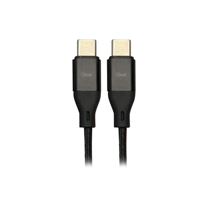 Cable USB Tipo C a Tipo C 1m Black - Mlab