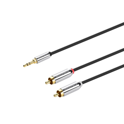 Cable Auxiliar Jack 3.5mm a RCA Estéreo 1.8m – Monoprice