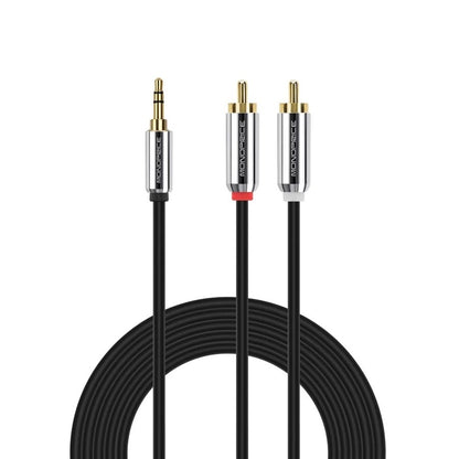 Cable Auxiliar Jack 3.5mm a RCA Estéreo 1.8m – Monoprice