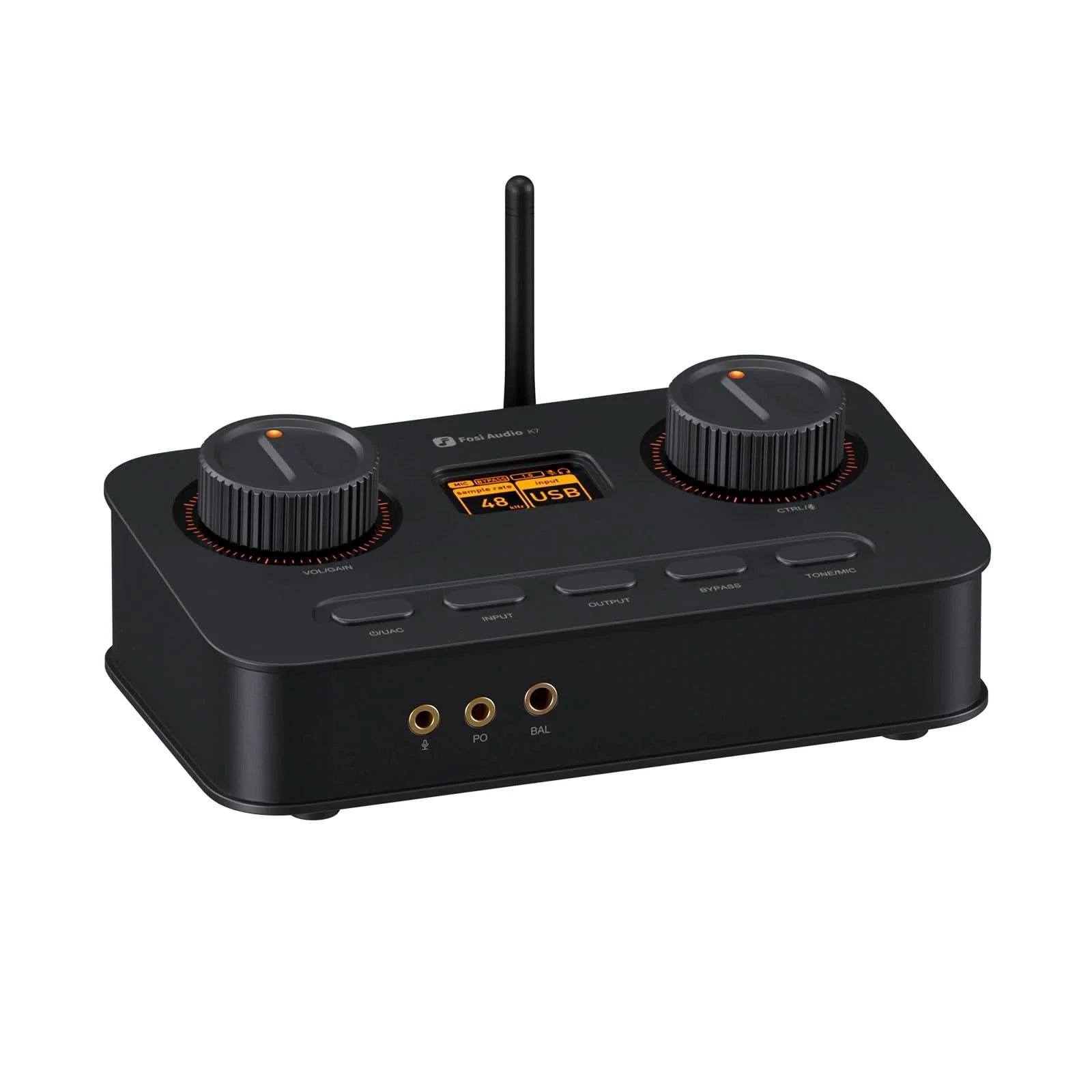 Amplificador DAC Audífonos HiFi USB-C Bluetooth - Fosi Audio K7