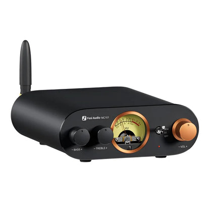 Amplificador de Audio Estéreo Bluetooth con Medidor VU – Fosi Audio MC101