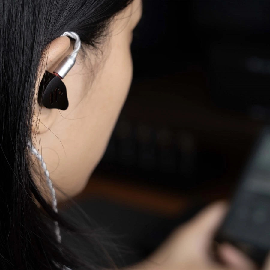 Audífonos In-Ear Fosi Audio IM4 Obsidian – Monitores Open Back HiFi IEM