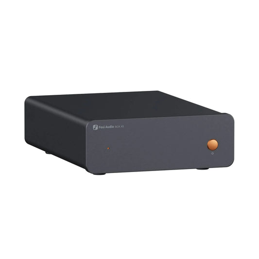 Preamplificador Phono MM MC para Tornamesa Fosi Audio Box X5 Con RIAA y Ganancia Ajustable