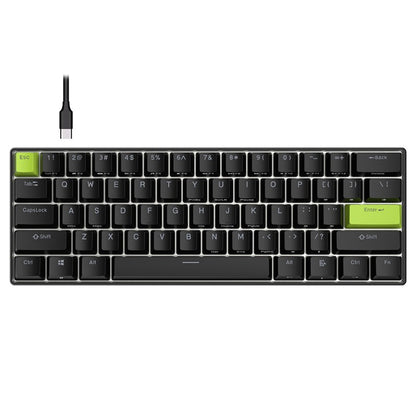 Teclado Magnético Gamer 60% RK C61 HE - Royal Kludge