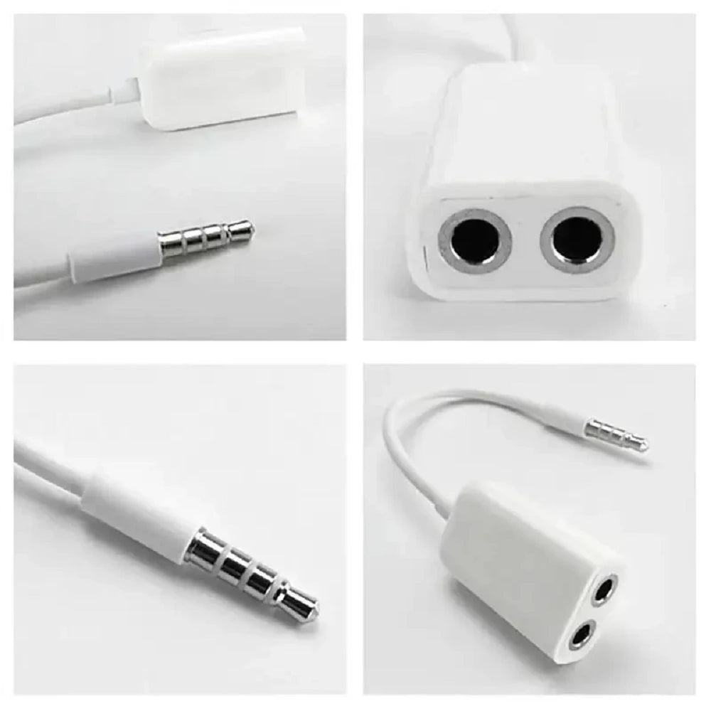 Cable Divisor de Audio Jack 3.5mm