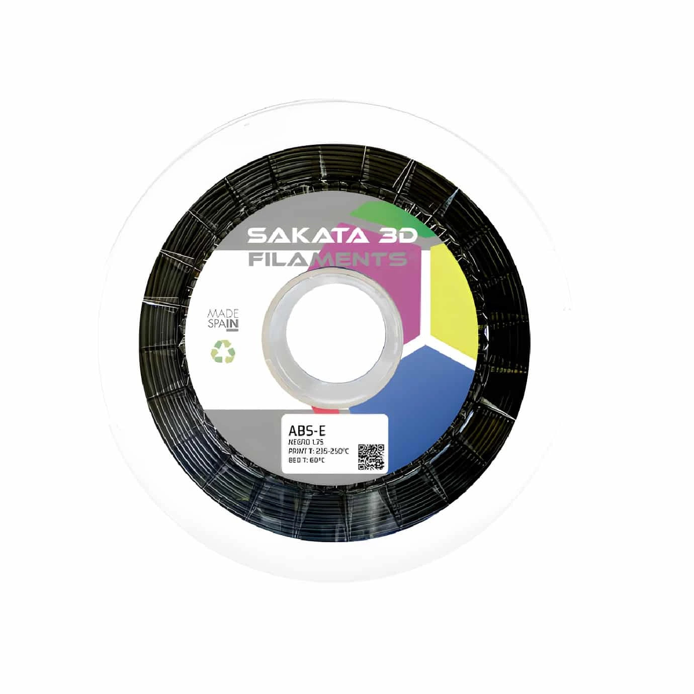 Filamento Sakata ABS Color Negro 1kg
