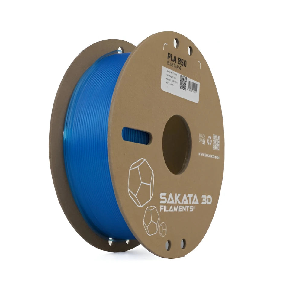 Filamento Sakata PLA 850 GLASS Color Azul 1.75mm 1kg