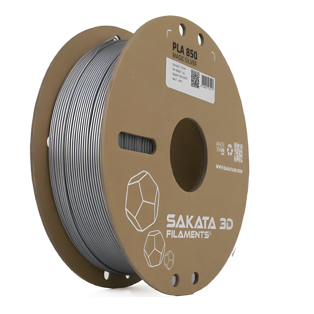 Filamento Sakata PLA 850 MAGIC Color Plata 1.75mm 1kg