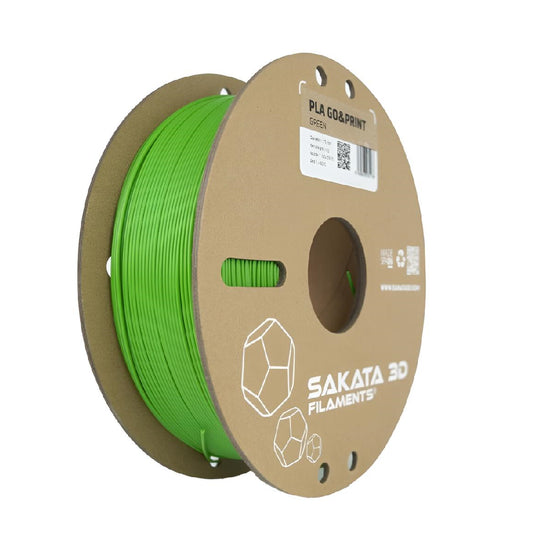Filamento Sakata PLA GO&PRINT Color Verde 1.75mm 1kg