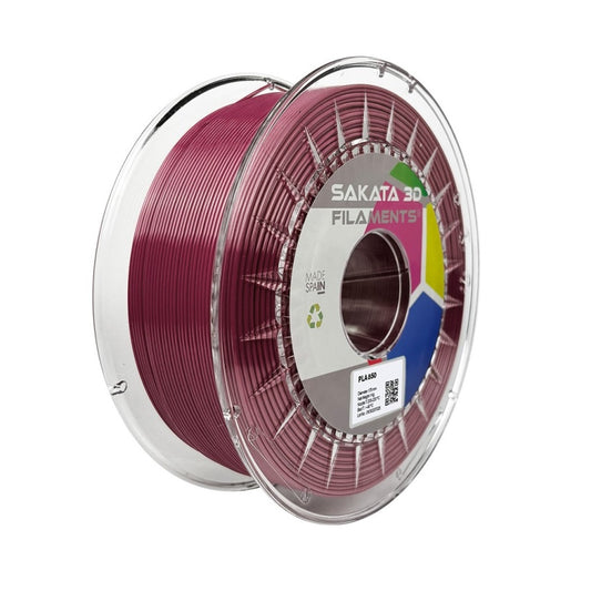 Filamento PLA 850 Color Silk Wine 1.75mm 1kg - Sakata 3D
