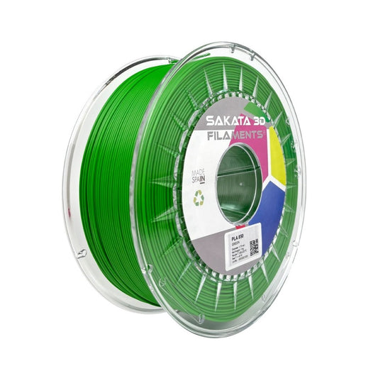 Filamento PLA 850 Color Verde 1.75mm 1kg - Sakata 3D