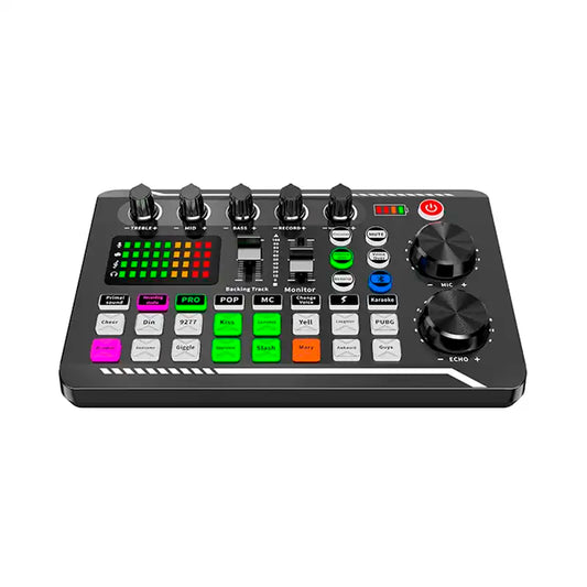 Mixer Bluetooth De 3 Canales - Tarjeta De Sonido Bluetooth