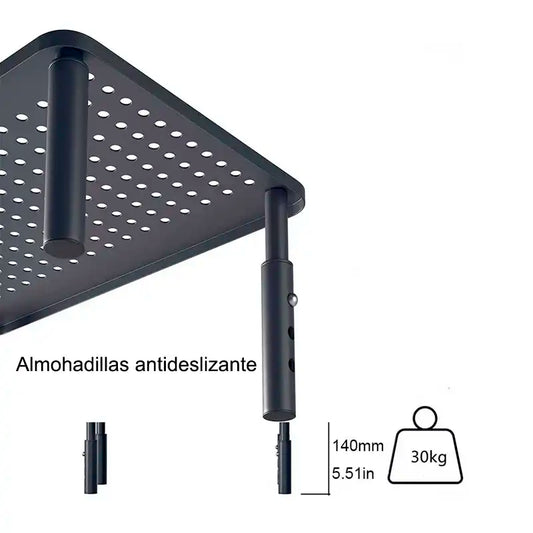 Soporte de Monitor con Organizador para Escritorio