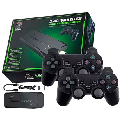Mini Consola Arcade GameStick Lite 64GB 10000 ROMS