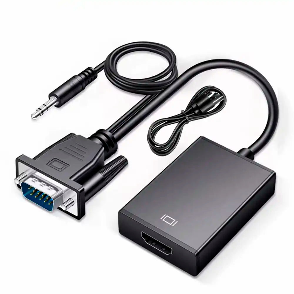 Adaptador de VGA hacia HDMI Full HD