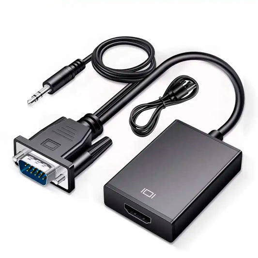 Adaptador de VGA hacia HDMI Full HD