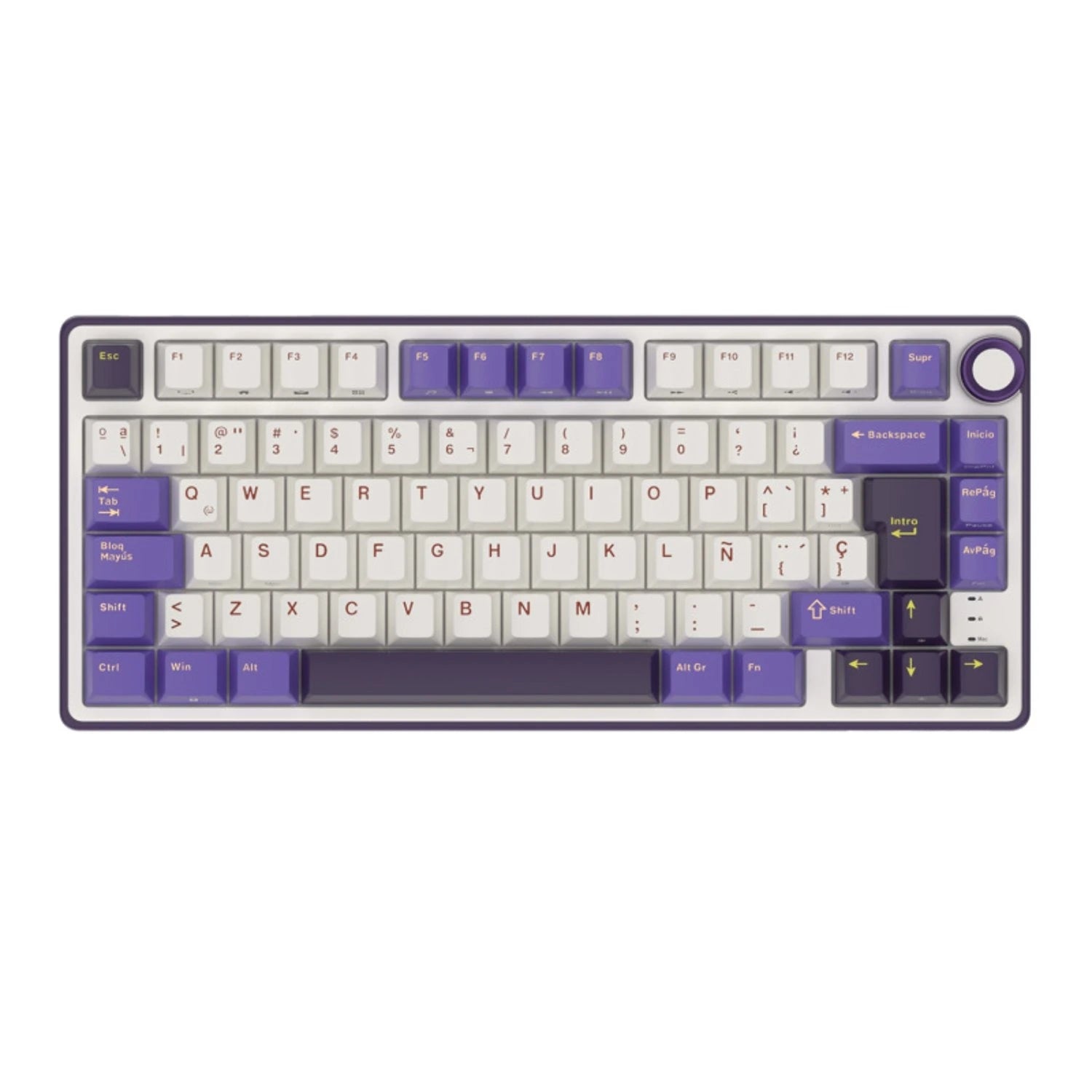 Teclado Mecánico RK R75 Blackberry 75% Español Switches Lineales – Royal Kludge