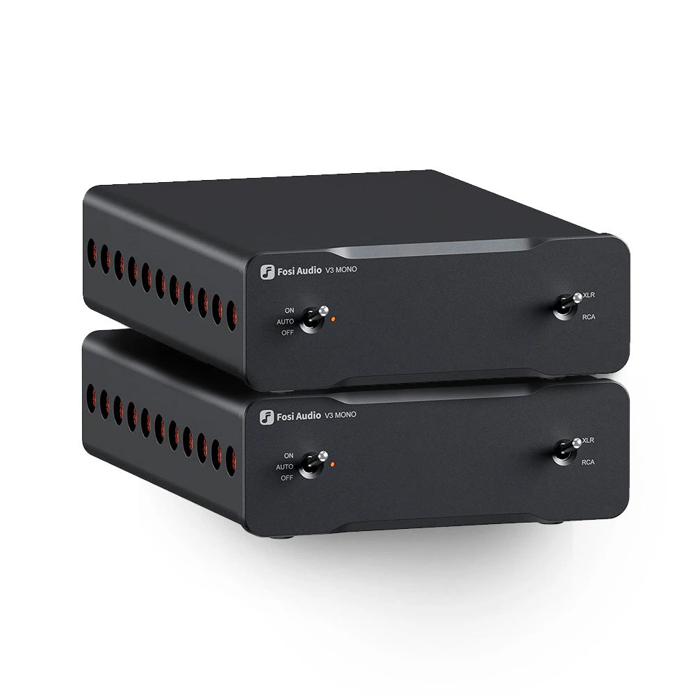 Pack de 2 Fosi Audio V3 Mono Amplificador de Sonido