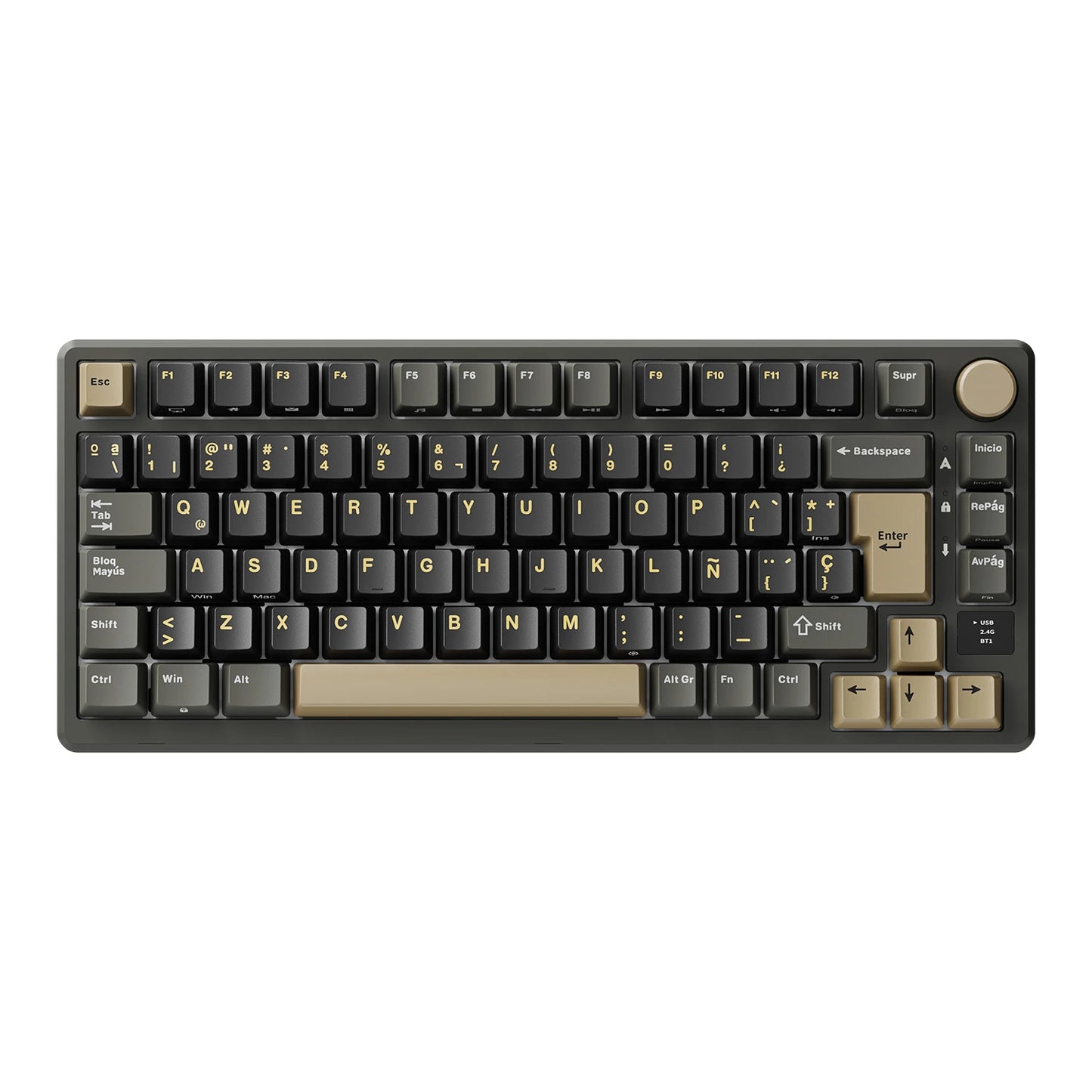 Teclado Mecánico Inalámbrico RK M75 Phantom 75% Español – Royal Kludge