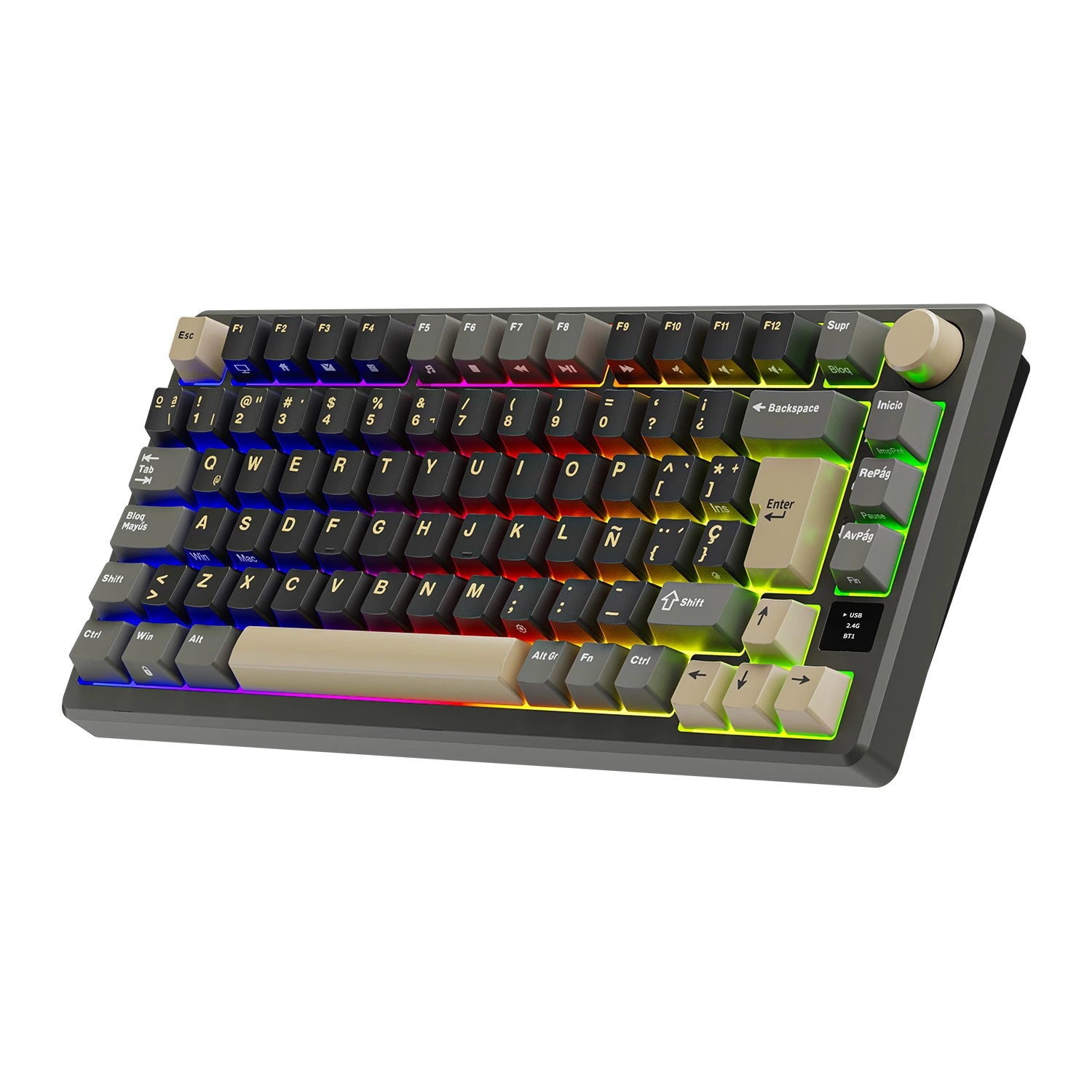 Teclado Mecánico Inalámbrico RK M75 Phantom 75% Español – Royal Kludge