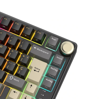 Teclado Mecánico RK R75 Phantom 75% Español – Royal Kludge