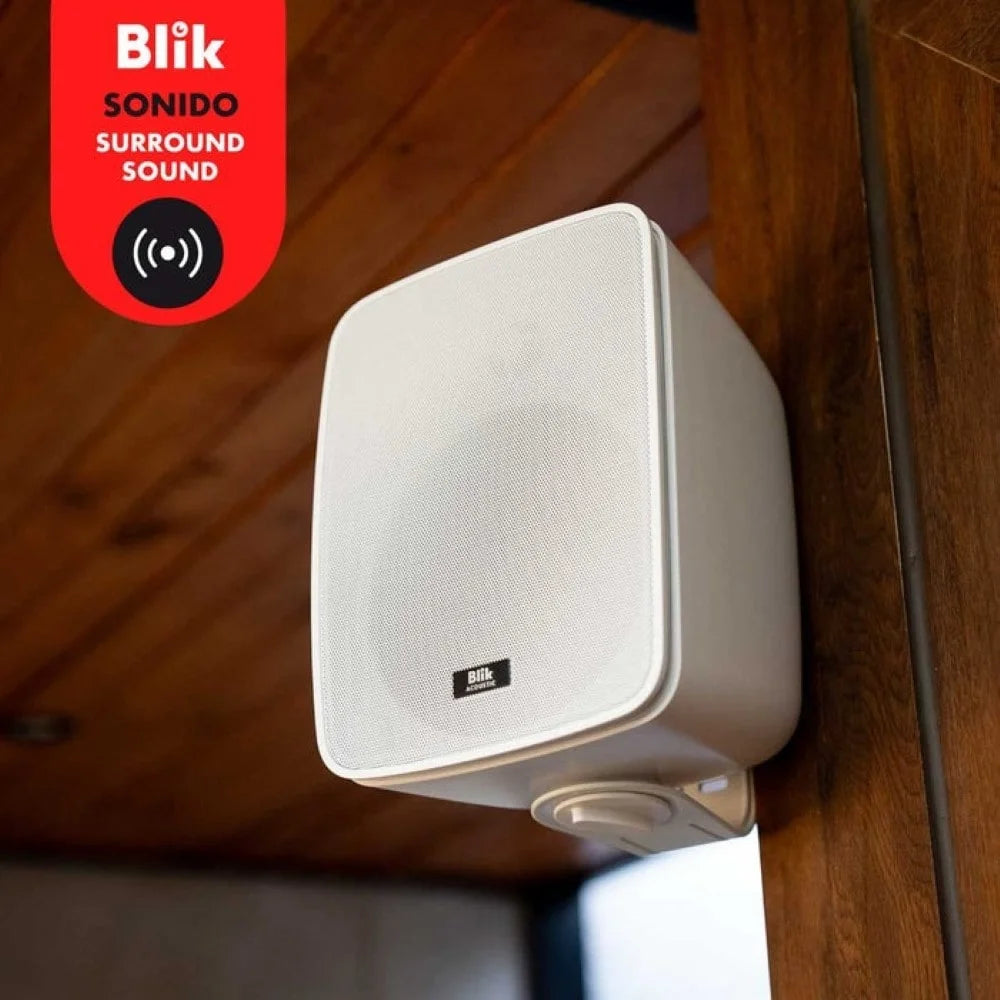 Parlantes Pasivos Bluetooth Blik Fidelity 60W Blancos