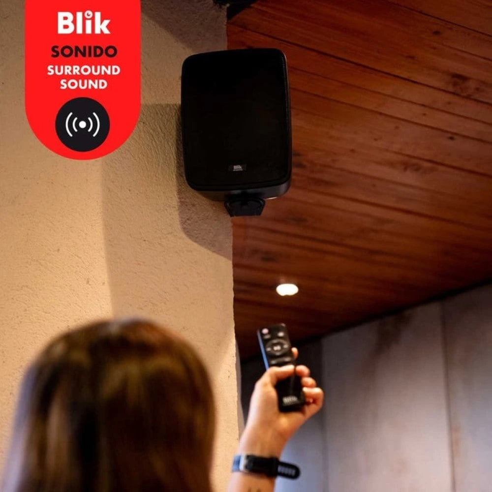 Parlantes Pasivos Bluetooth Blik Fidelity 60W Negros