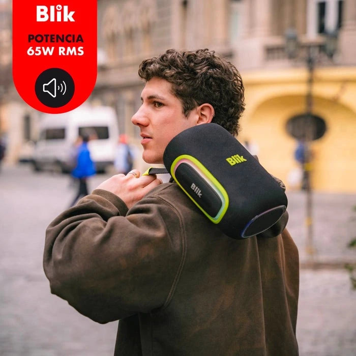 Parlante Portátil Bluetooth Bass Blik Hype-U3