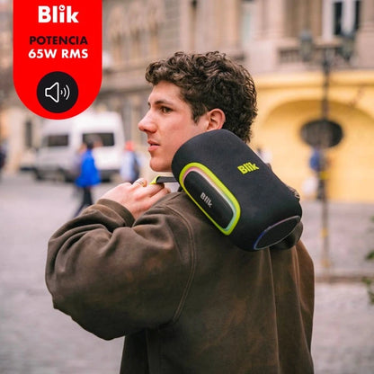 Parlante Portátil Bluetooth Bass Blik Hype-U3