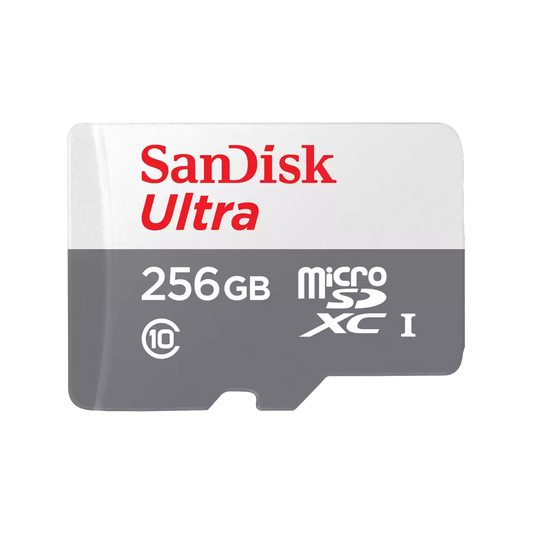 Memoria MicroSD 256GB Sandisk UHS-I Lectura 100MB/s