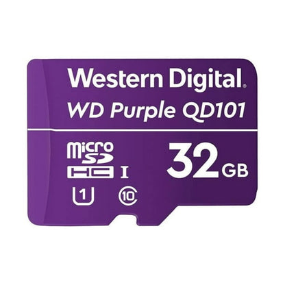 Memoria MicroSD 32GB WD Purple SDHC UHS-I Clase 10 4K 100MB/s