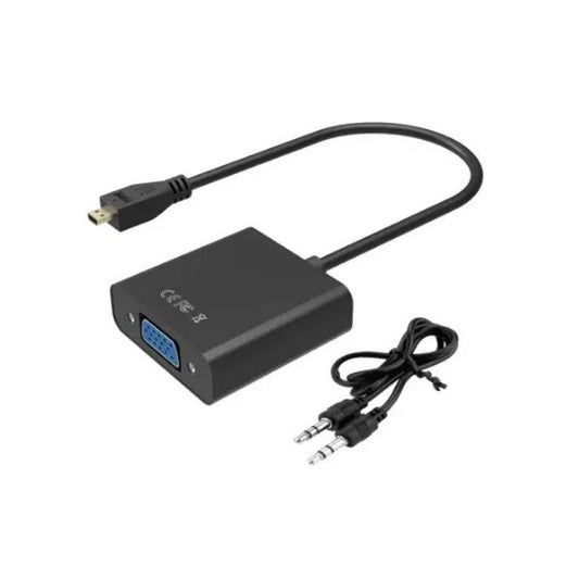 Micro HDMI a VGA con Salida de Audio