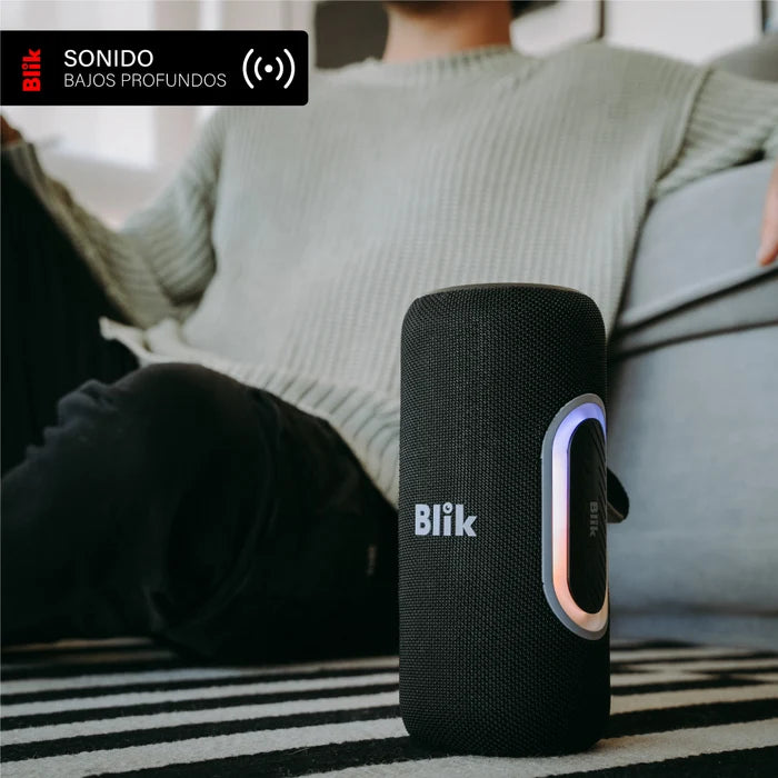 Parlante Bluetooth Portátil Blik Hypebass40 40W IPX5 8 Hrs