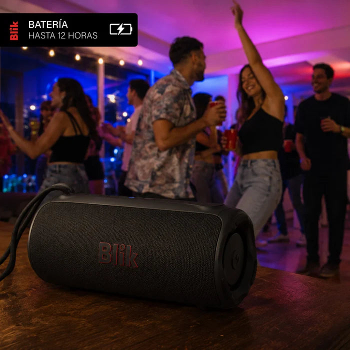 Parlante Bluetooth Portátil Blik Live Pro 15W IPX6 12 Hrs