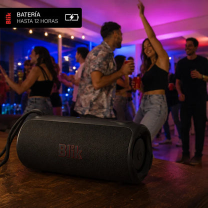 Parlante Bluetooth Portátil Blik Live Pro 15W IPX6 12 Hrs