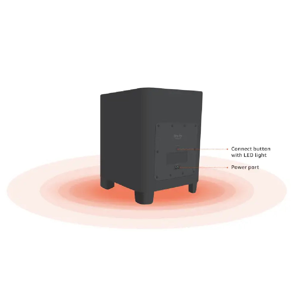 Soundbar Amazon Fire TV Plus con Subwoofer