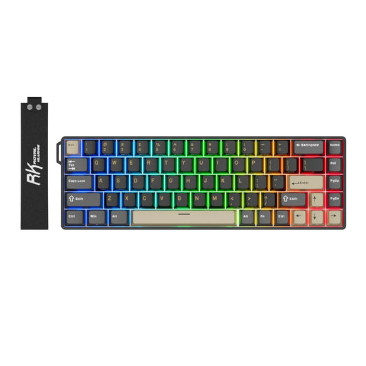 Teclado Magnético Gamer Royal Kludge RK68 HE 8KHz Hall Effect