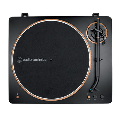Tornamesa Bluetooth Audio-Technica AT-LP70XBT-BZ con Parlantes Bluetooth Blik Fidelity