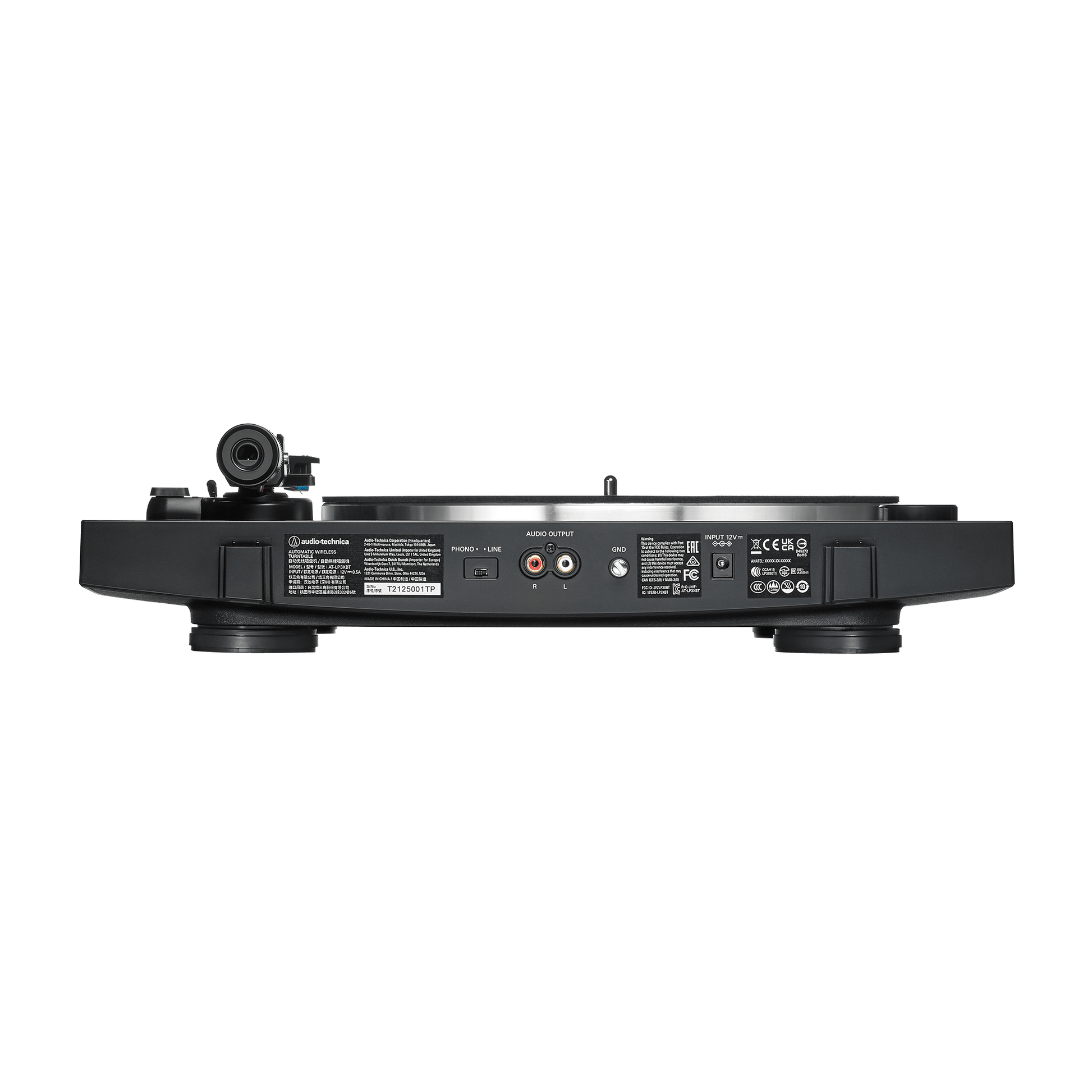 Tornamesa Bluetooth Audio-Technica AT-LP3XBT