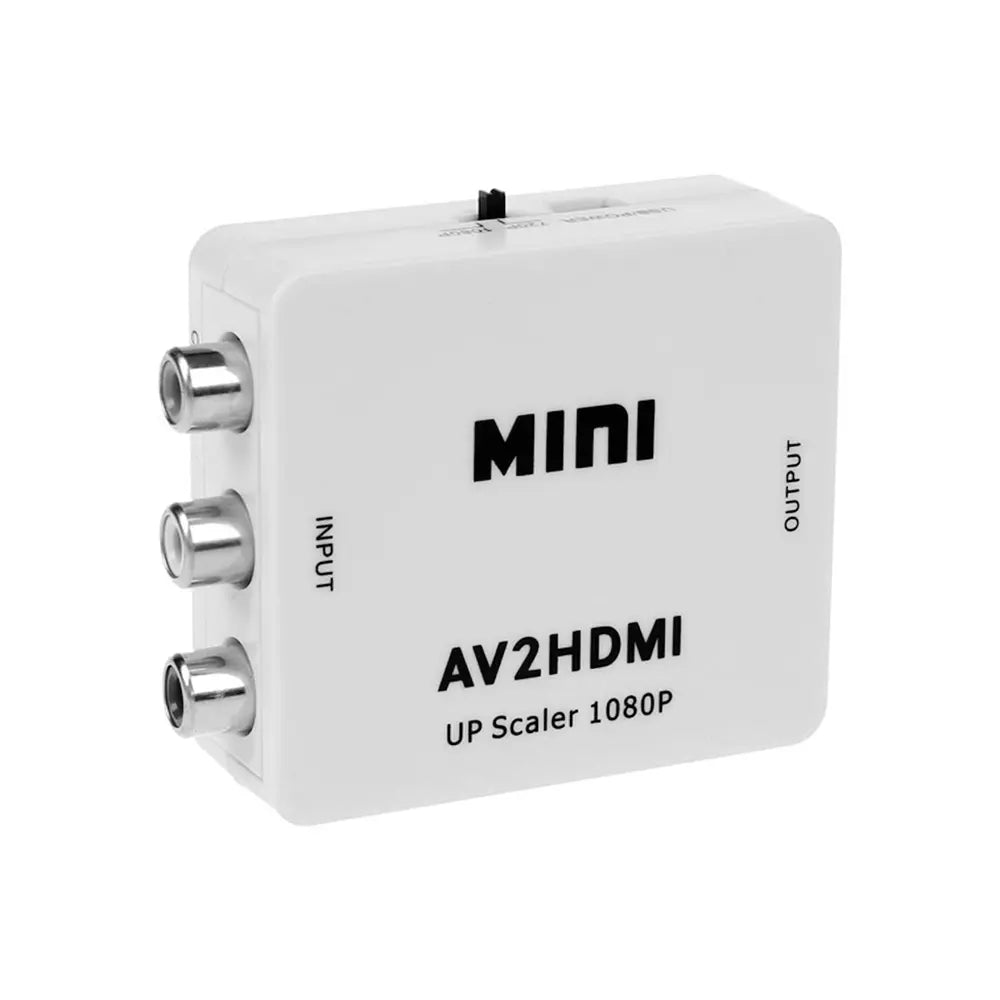Adaptador Conversor AV RCA Análogo a HDMI Digital