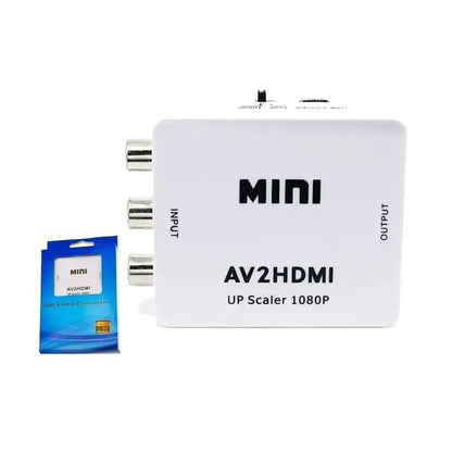 Adaptador Conversor AV RCA Análogo a HDMI Digital